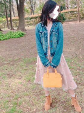 「セットアップ風コーデ」｜琉P姉編さん（レディース・161cm）の春コーディネート