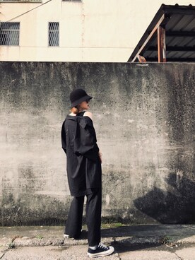 「NEXHYPE（ネックスハイプ）のアイテム」を使った、Yufayさん（レディース・158cm）の春コーディネート