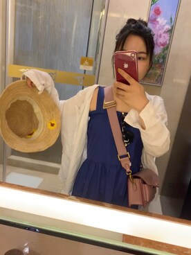 「travel」｜「アイテム（ショルダーバッグ）」を使った、Kamane..さん（レディース・158cm）の秋コーディネート