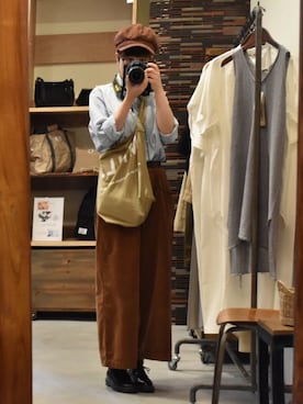 「アイテム（ローファー）」を使った、ゆき。さん（レディース・161cm・10代）の夏コーディネート
