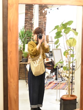 「アイテム（ローファー）」を使った、ゆき。さん（レディース・161cm・10代）の夏コーディネート