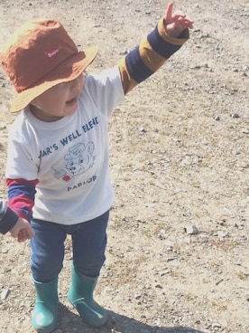 Kさん（キッズ・80cm）の冬コーディネート