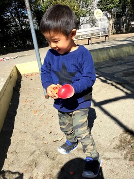 R&Tさん（キッズ・90cm）の冬コーディネート