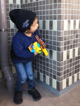 R&Tさん（キッズ・100cm）の冬コーディネート