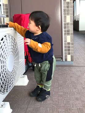 R&Tさん（キッズ・80cm）の冬コーディネート