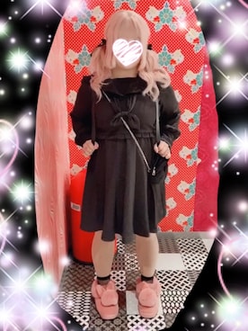 「夢展望（ユメテンボウ）のアイテム（ワンピース/ドレス）」を使った、ユーリン・チーさん（レディース・150cm）の秋コーディネート