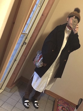 記録係さん（レディース・160cm）の冬コーディネート