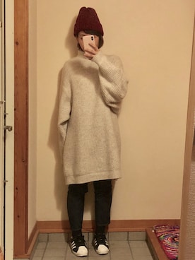 記録係さん（レディース・160cm）の冬コーディネート