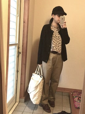 「歩く日」｜記録係さん（レディース・160cm）の秋コーディネート