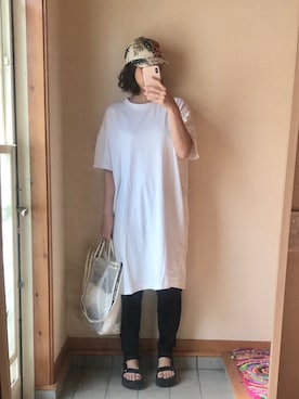 「31度」｜記録係さん（レディース・160cm）の夏コーディネート