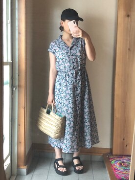 記録係さん（レディース・160cm）の夏コーディネート