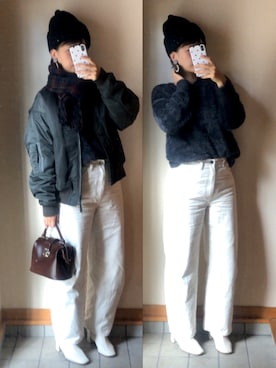 記録係さん（レディース・160cm）の冬コーディネート