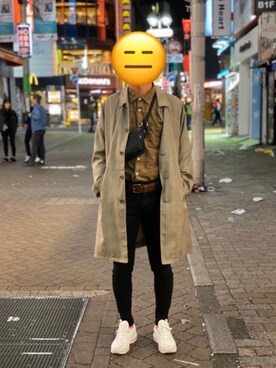 Coach コーチ のボディバッグ ウエストポーチを使ったメンズ人気ファッションコーディネート 年齢 15歳 19歳 Wear