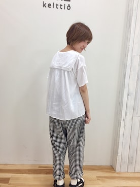 みやもとなのこさん（レディース・153cm）の夏コーディネート