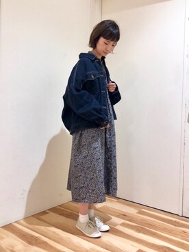 みやもとなのこさん（レディース・153cm）の秋コーディネート