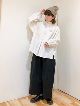 みやもとなのこさん（レディース・153cm）の冬コーディネート