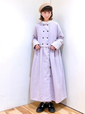 みやもとなのこさん（レディース・153cm）の冬コーディネート