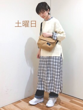 みやもとなのこさん（レディース・153cm）の春コーディネート