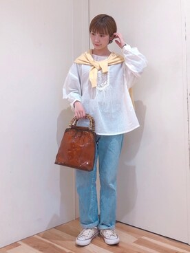 みやもとなのこさん（レディース・153cm）の春コーディネート