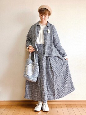 みやもとなのこさん（レディース・153cm）の春コーディネート