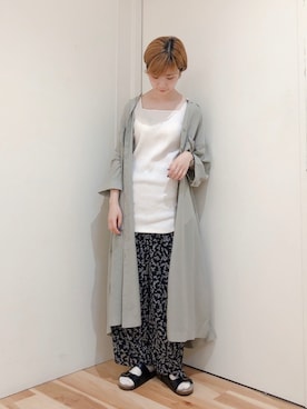 みやもとなのこさん（レディース・153cm）の夏コーディネート