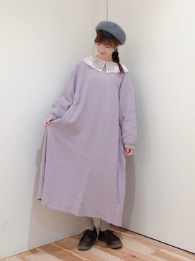 みやもとなのこさん（レディース・153cm）の冬コーディネート