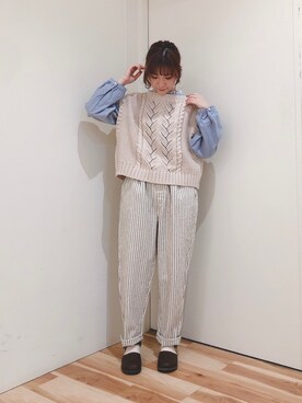 みやもとなのこさん（レディース・153cm）の春コーディネート