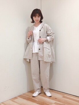 みやもとなのこさん（レディース・153cm）の春コーディネート