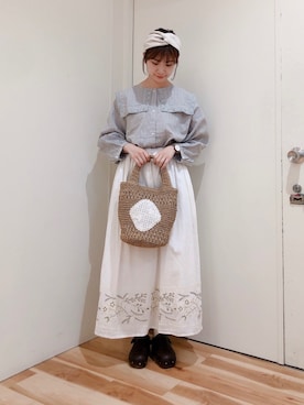 みやもとなのこさん（レディース・153cm）の春コーディネート