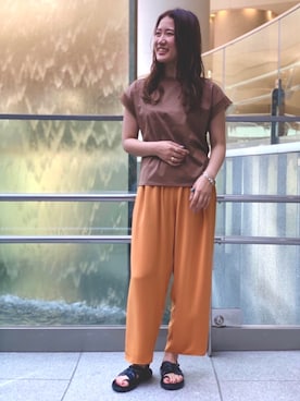 Mizuki Sakaguchiさん(レディース・161cm)の夏コーディネート
