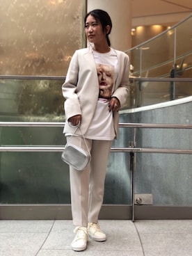 Mizuki Sakaguchiさん（レディース・161cm）の秋コーディネート