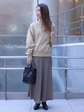 Mizuki Sakaguchiさん（レディース・161cm）の秋コーディネート