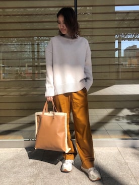 Mizuki Sakaguchiさん(レディース・161cm)の秋コーディネート