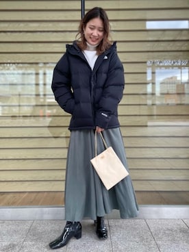 Mizuki Sakaguchiさん(レディース・161cm)の冬コーディネート