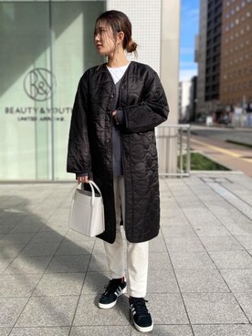 「ROTHCO（ロスコ）のアイテム（その他アウター）」を使った、Mizuki Sakaguchiさん（レディース・161cm）の冬コーディネート