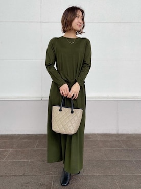 Mizuki Sakaguchiさん(レディース・161cm)の冬コーディネート