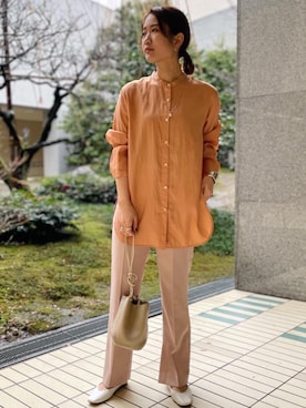 Mizuki Sakaguchiさん（レディース・161cm）の春コーディネート