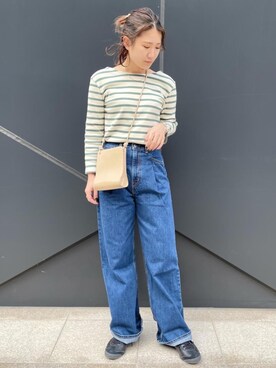 Mizuki Sakaguchiさん（レディース・161cm）の春コーディネート