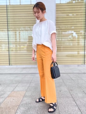 Mizuki Sakaguchiさん（レディース・161cm）の春コーディネート