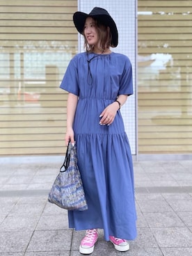 Mizuki Sakaguchiさん（レディース・161cm）の春コーディネート