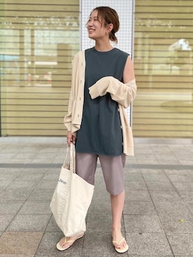 Mizuki Sakaguchiさん（レディース・161cm）の春コーディネート