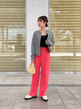 Mizuki Sakaguchiさん(レディース・161cm)の秋コーディネート