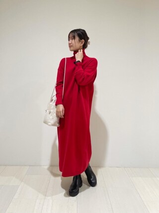 Mizuki Sakaguchi使用「BEAUTY&YOUTH UNITED ARROWS（BY レザーミドル サイドゴアブーツ ∴）」的時尚穿搭