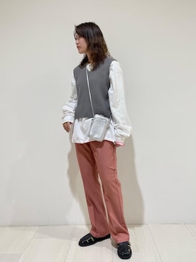 Mizuki Sakaguchiさん（レディース・161cm）の冬コーディネート