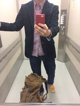 まいけるさん（メンズ・177cm）の春コーディネート