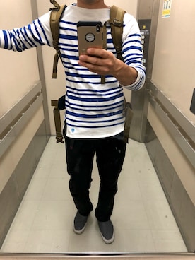 まいけるさん（メンズ・177cm）の春コーディネート