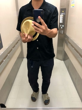 「BEAMS（ビームス）の▲BIRKENSTOCK / ZURICH SUEDE（サンダル）」を使った、まいけるさん（メンズ・177cm）の春コーディネート