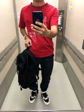 まいけるさん（メンズ・177cm）の春コーディネート