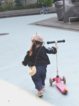 ＊ kohana ＊さん（キッズ・80cm）の春コーディネート