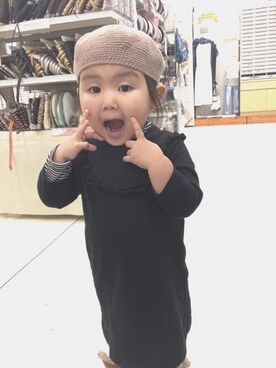 ＊ kohana ＊さん（キッズ・80cm）の春コーディネート